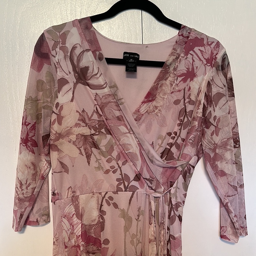 Kate and Lily Floral Dress Size 12
